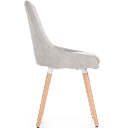 Halmar K-284 gri deschis scaun de luat masa [2]