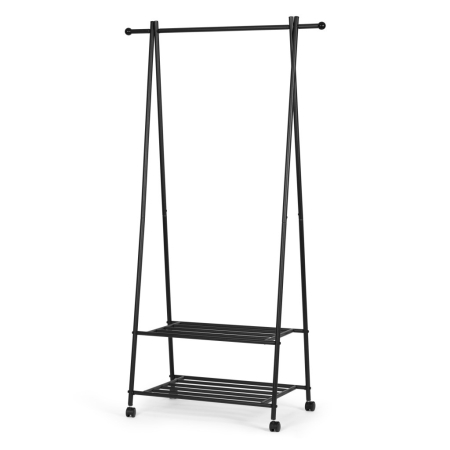 Homelux 2 rafturi cu suport pentru agățat haine și pantofi [1]