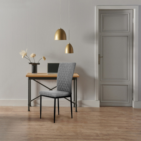 Homelux 4 scaune de luat masa gri gri [7]