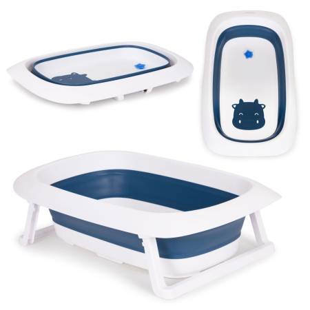 Produse temporar indisponibile - Homelux Baie pentru copii cu scurgere pliabilă albastru