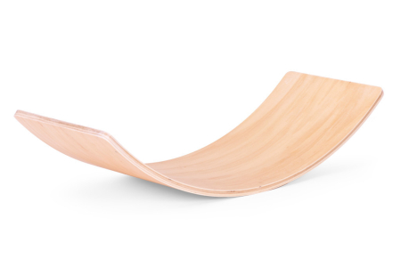 Homelux Balancing bord pentru copii din lemn rocker exercițiu de echilibrare [1]