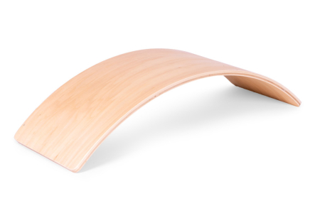 Homelux Balancing bord pentru copii din lemn rocker exercițiu de echilibrare [4]