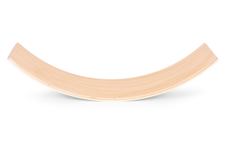 Homelux Balancing bord pentru copii din lemn rocker exercițiu de echilibrare [2]