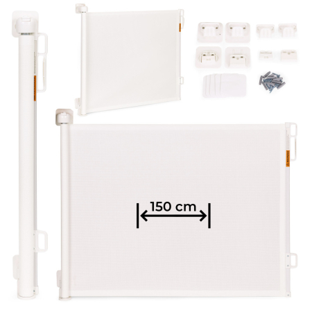 Produse temporar indisponibile - Homelux Balustradă de siguranță 150 cm pentru scări și uși de protecție bej