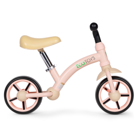 Homelux Bicicletă de jogging cu roți EVA și scaun reglabil roz [3]