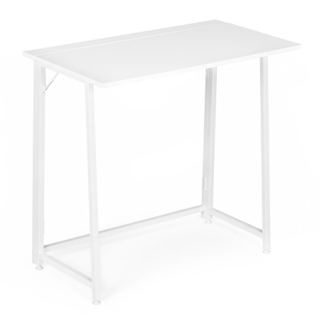 Homelux Birou pliabil 80x45 cm alb [4]