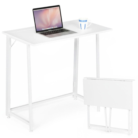 Produse temporar indisponibile - Homelux Birou pliabil 80x45 cm alb