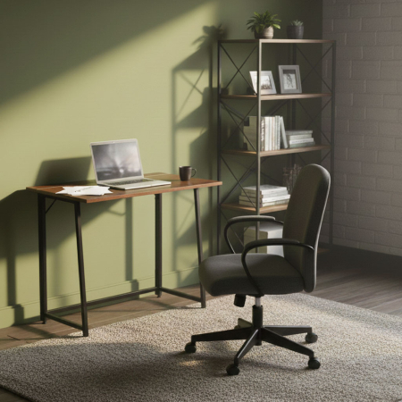 Homelux Birou pliabil 80x45 cm stil Loft [1]