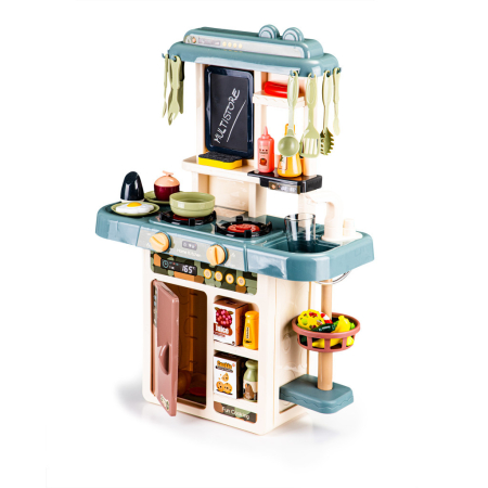 Homelux Bucătărie de joacă pentru copii cu efecte sonore și luminoase, set de 46 de piese [2]