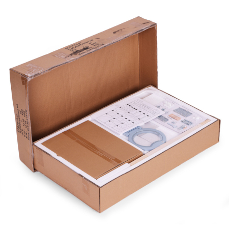 Homelux Bucătărie de jucărie din lemn cu sunete LED cuptor mașină de spălat și accesorii [8]