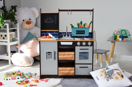 Homelux Bucătărie din lemn pentru copii cu accesorii [6]