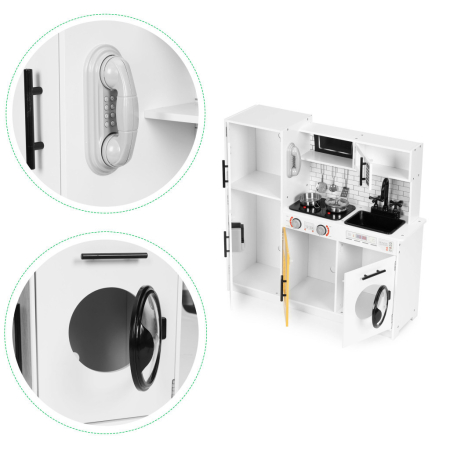 Homelux Bucătărie jucărie din lemn cu lumini și sunete [6]