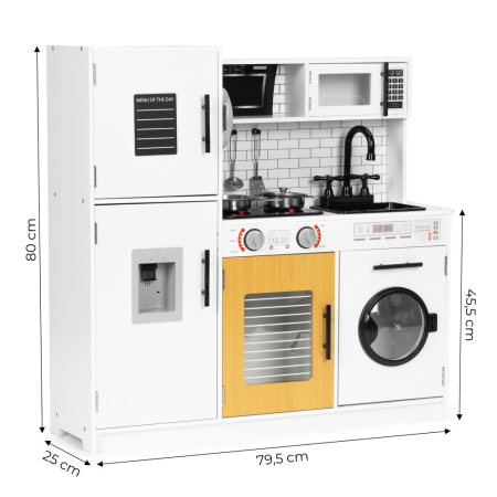 Homelux Bucătărie jucărie din lemn cu lumini și sunete [7]