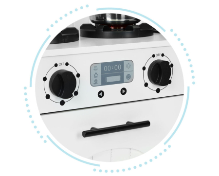 Homelux Bucătărie pentru copii din lemn, cuptor, arzătoare cu microunde, accesorii [2]