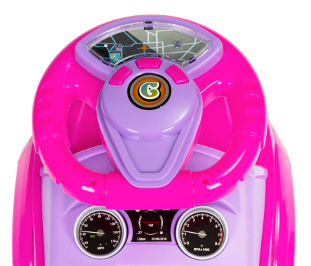 Homelux Călătorește cu mașina bebelușului cu sunete roz de la 12 luni în sus [3]