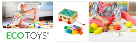 Homelux Cărucior de turnare din lemn cu blocuri de construcție [6]