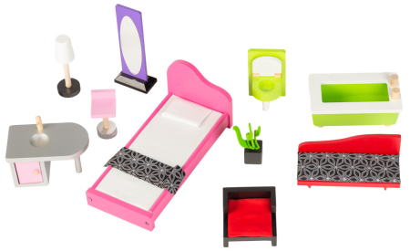 Homelux Casă de păpuși din lemn Malibu Residence cu lift [7]