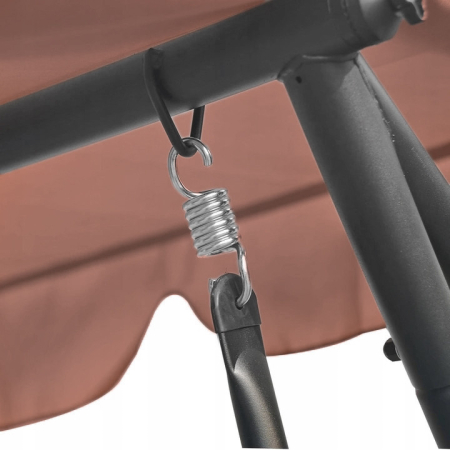 Homelux Convertibil grădină balansoar pat maro [3]