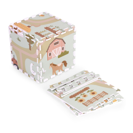 Homelux Covor de joacă din spumă EVA pentru copii Farm 90,5x90,5 cm 21 bucăți [3]