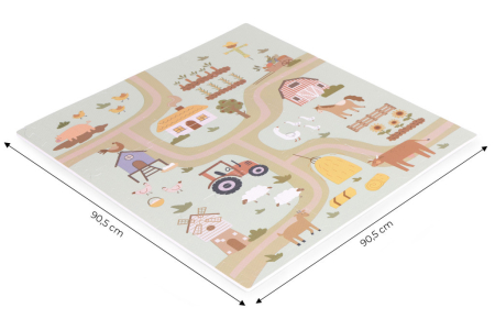 Homelux Covor de joacă din spumă EVA pentru copii Farm 90,5x90,5 cm 21 bucăți [7]