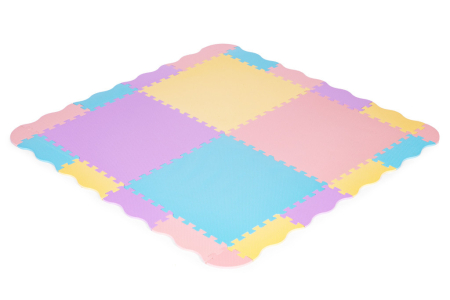 Homelux Covor puzzle din spumă cu gard 141,5x141,5 cm 24 piese [4]