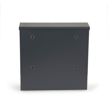 Homelux Cutie poștală din oțel galvanizat cu suport pentru ziare antracit [3]
