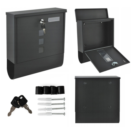 Grădină - Homelux Deschidere cutie poștală din oțel pe ambele părți