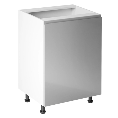 Produse temporar indisponibile - Homelux Dulap de bază LT1248 alb-gri extra lucios