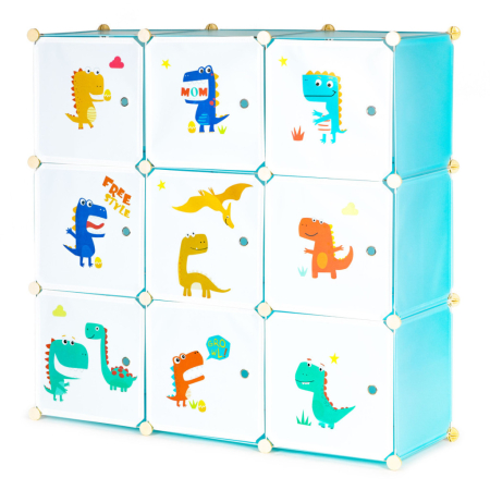 Homelux Dulap de depozitare jucării cu dinozaur 109x37x109 cm [3]