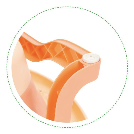 Homelux Fiecare de baie pentru copii cu scurgere pliabilă roz [6]