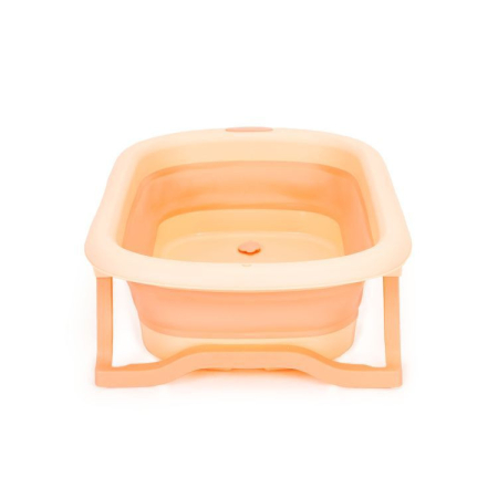 Homelux Fiecare de baie pentru copii cu scurgere pliabilă roz [4]