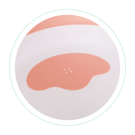 Homelux Fiecare de baie pentru copii cu scurgere pliabilă roz [7]