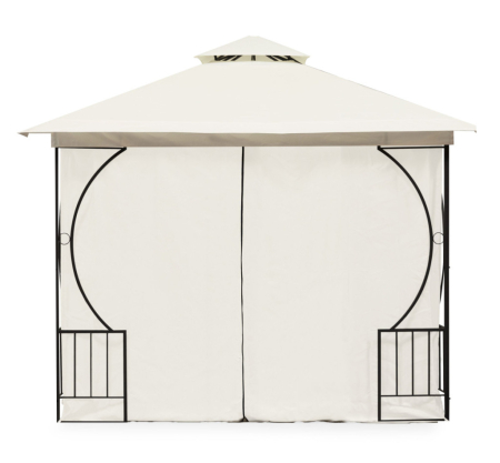 Homelux Foișor de grădină 3x3 m bej [2]