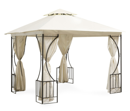 Homelux Foișor de grădină 3x3 m bej [4]