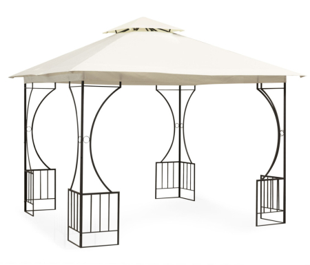 Homelux Foișor de grădină 3x3 m cu plasă de țânțari bej [1]