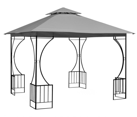 Homelux Foișor de grădină 3x3 m gri [1]