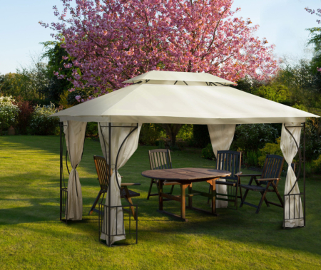 Homelux Foișor de grădină 3x4 m bej [9]