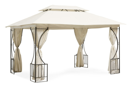 Homelux Foișor de grădină 3x4 m bej [4]