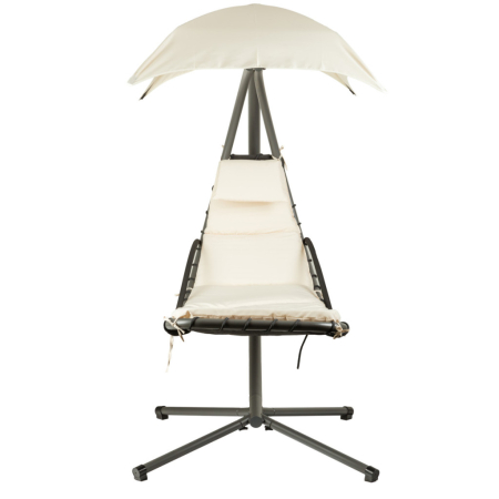 Homelux Fotoliu cu parasolar bej [2]