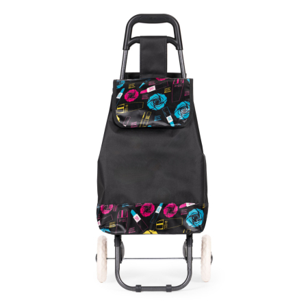 Homelux Geantă de cumpărături rulantă de 30 de litri cu scaun rabatabil [3]