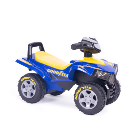 Homelux Goodyear quad ride-on ride-on masina mica interactiv volan sunete albastru [1]