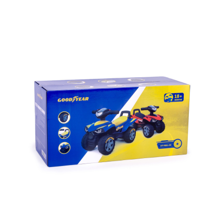 Homelux Goodyear quad ride-on ride-on masina mica interactiv volan sunete albastru [8]