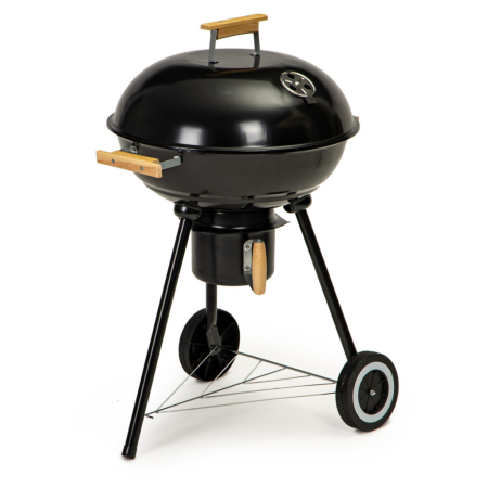 Homelux Grătar de grădină cu rol sferice cu scrumieră [1]