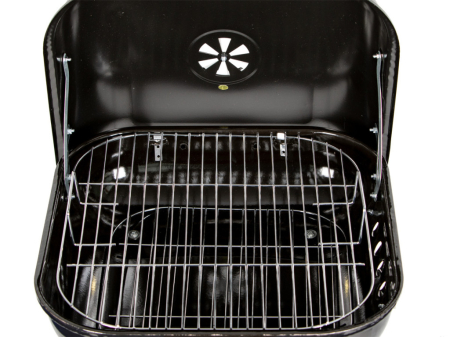 Homelux Grătar de grădină cu rol și capac cu deschidere [5]