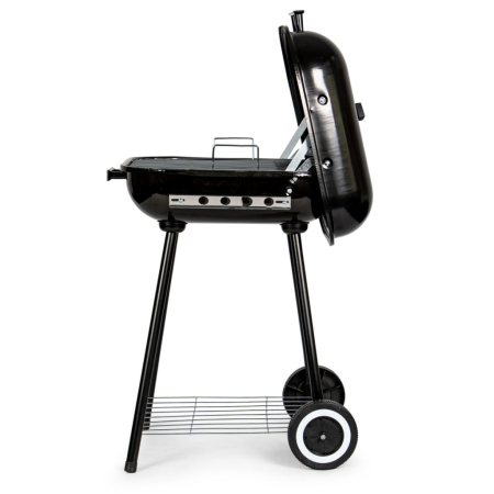 Homelux Grătar de grădină cu rol și capac cu deschidere [4]