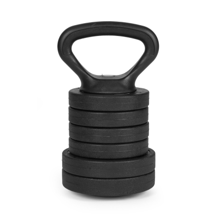 Homelux Haltere reglabile 2x20 kg set de haltere cu bară de 40 kg și barbell [5]