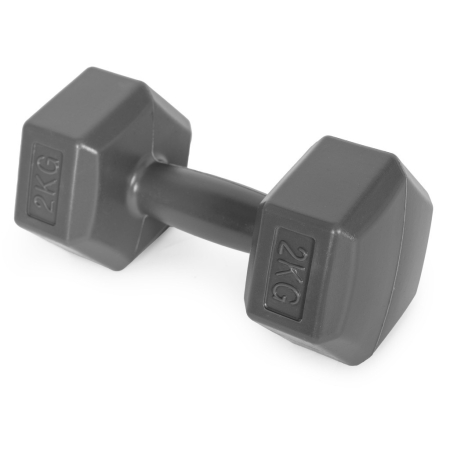 Homelux Hex barbell set 2x2 kg gri [1]
