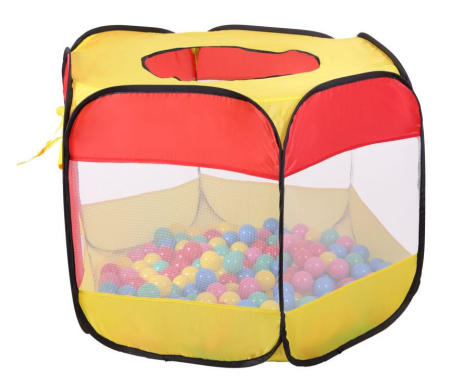 Produse temporar indisponibile - Homelux Hexagonal Pop Up Tent Ball Field cu 100 de bile