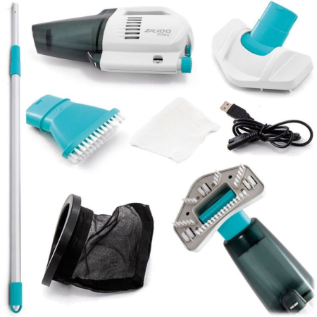 Grădină - Homelux INTEX 28626 aspirator electric portabil pentru piscine, alimentat cu baterii