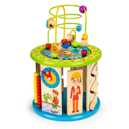 Homelux Jucărie educativă multifuncțională Montessori din lemn [3]